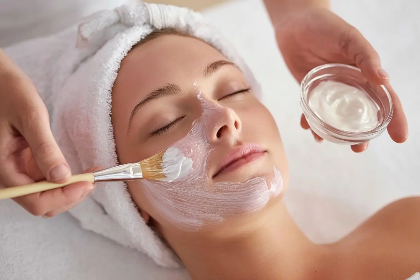 ヒト幹細胞培養液ヘッドスパ施術の精密な技術風景